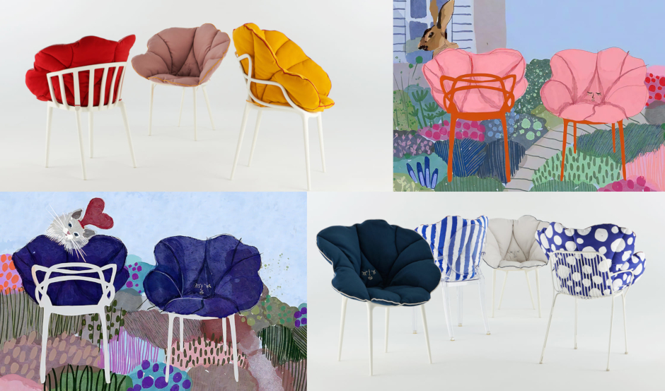 トーヨーキッチンスタイル オンラインショップ Kartell　カルテル　アリスズフラワーズクッション